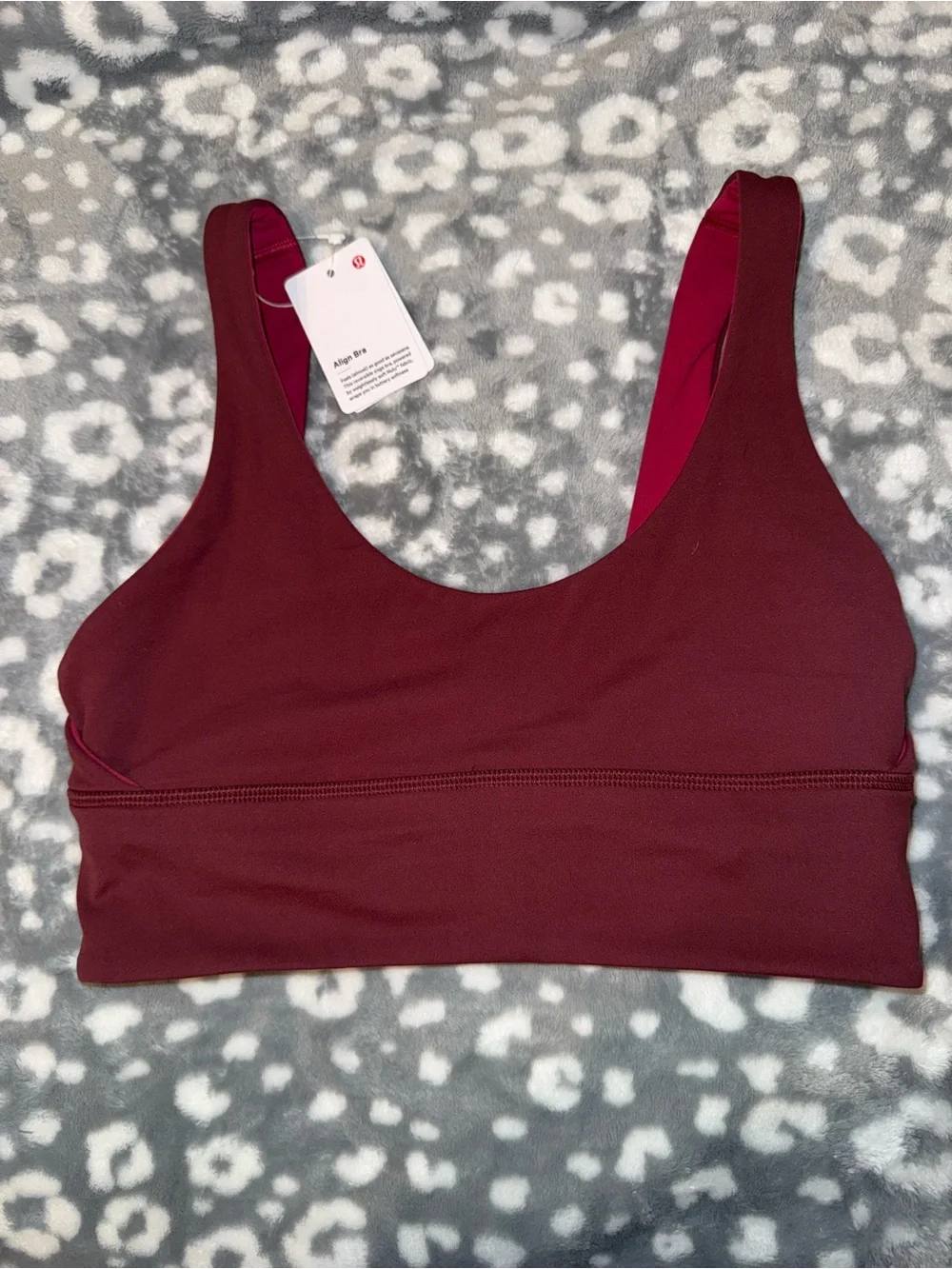 lululemon athletica reversible burgundy